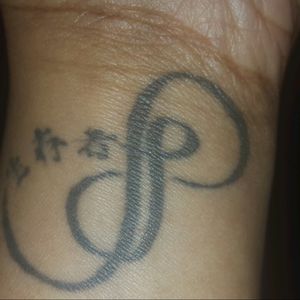 Wrist tattoo #infinity