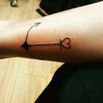 My feminin anchor with a small heart on the top. #tattooaddiction #anchor #heart