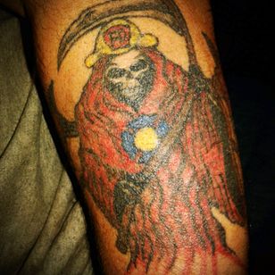 Cover up with a firefighter even in death