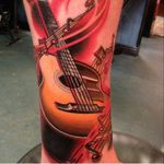 #Guitar by #TommyHelm #music #coverup #TattooNightmares