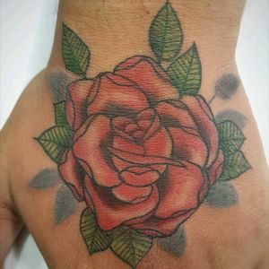 #Tattoo #rose #by #Noo13 #ink #dynamic #fusion #radiantcolors