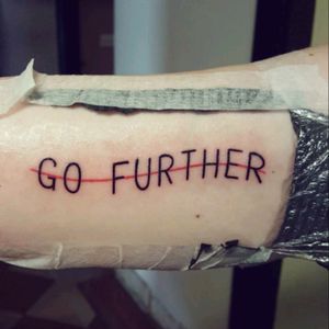 4th fresh. From 'Further' by Don Broco. Done at Tokyo Tattoo, Cheltenham. #donbroco#lyrics#tokyotattoo