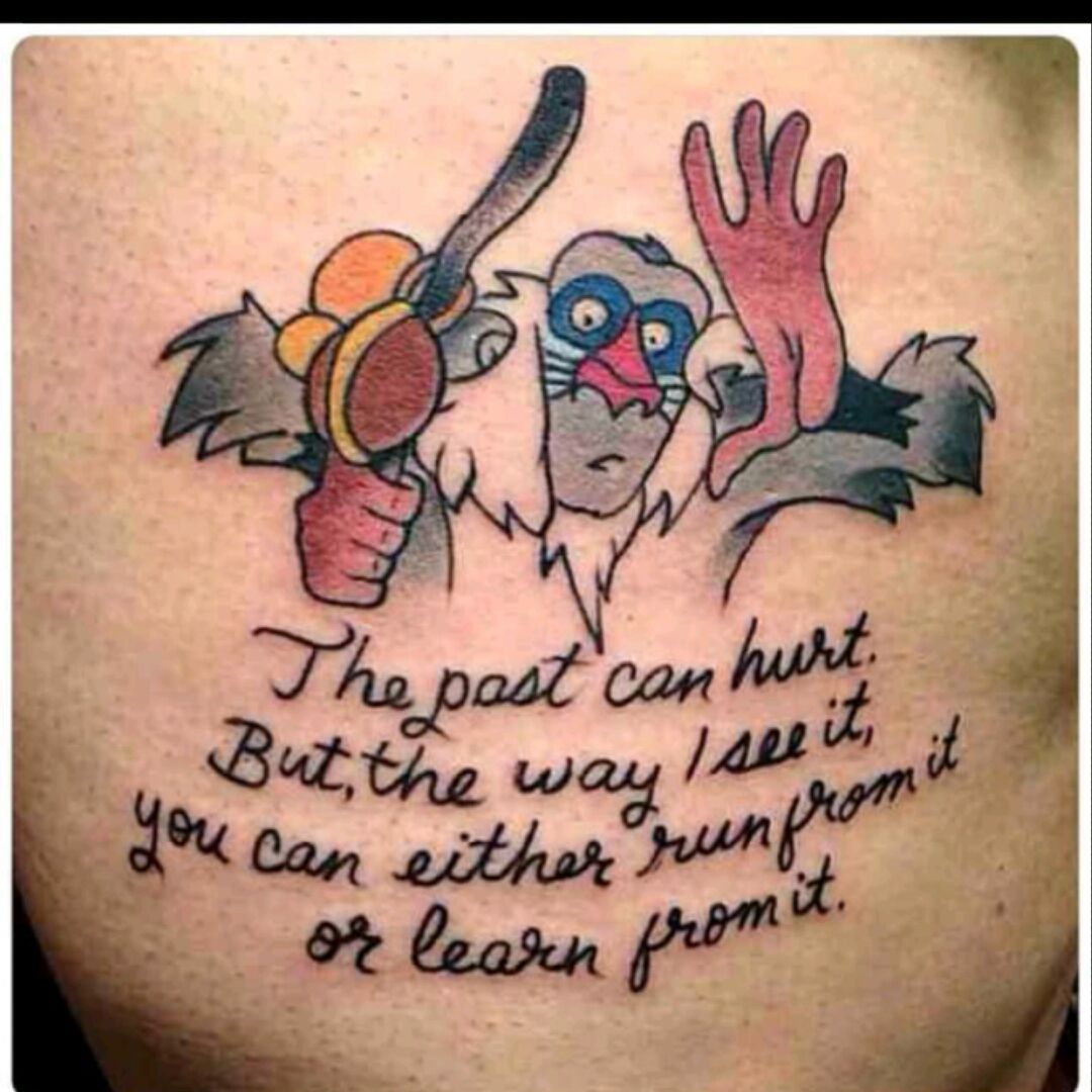 Lion king thigh tattoo from  Campbells Custom Tattoos  Facebook