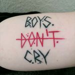 Boys do cry #statement