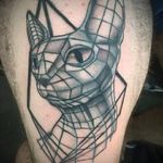 Gato a lineas ... #cat #tattoo #gato #lineas #grises #blackandgray #tatu #tatuaje #tattooed #suicedgirl #tattooinstagram