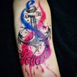 #watercolortattoo #anchor #abstracttattoo #infinity #sketchstyle #ancora #acquarello #watercolorsketch #colors #colorink