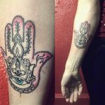 Hamsa hand Tattoo 🙋👀