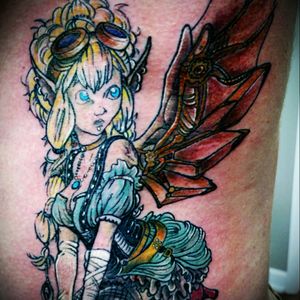 Little steam punk fairy done by Peedee at Tennessee Ink.