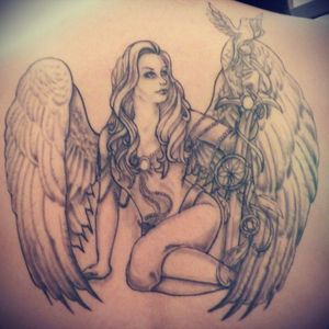 One session more #angel #wings #girl