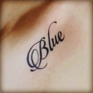 #collarbonetattoo #blue #bluecollar #represent