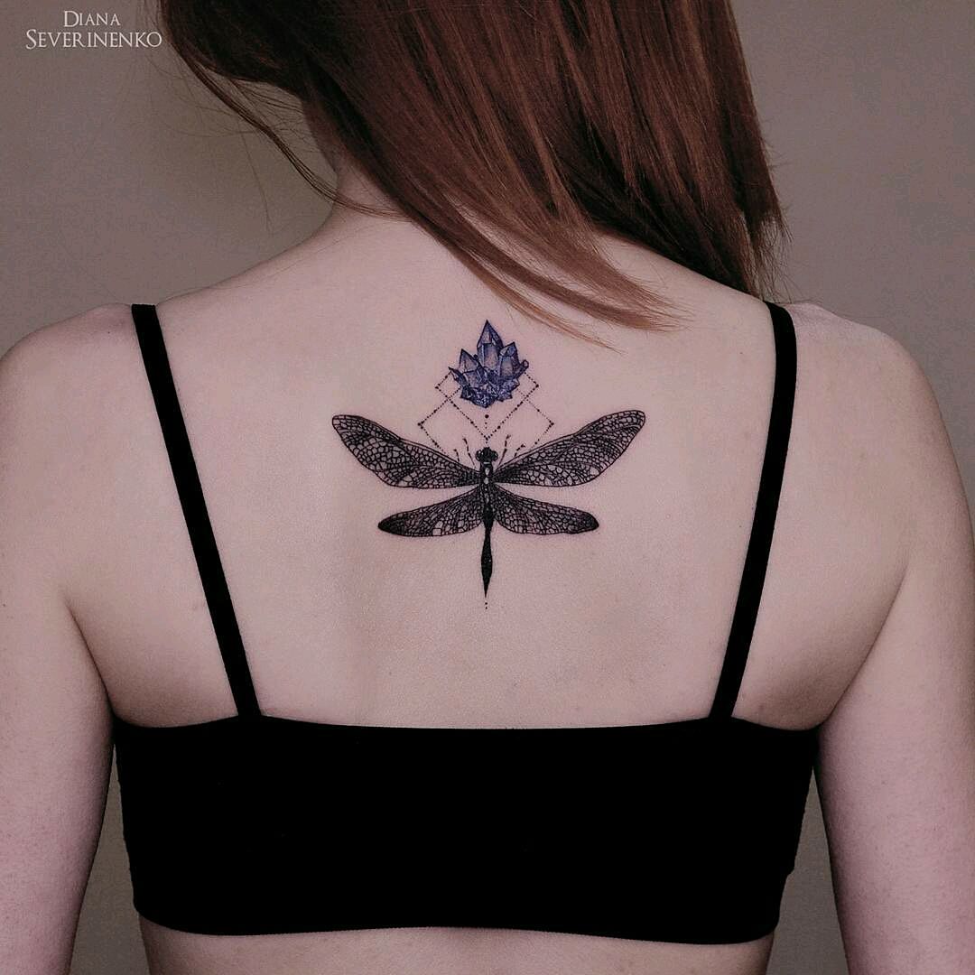 Top 10 Dragonfly Tattoos ideas and placements