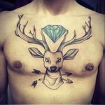 #deer #chest #arrow #diamond 