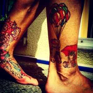 #tattooingmyself #selfmadetattoo
