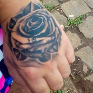 #tattoo #blackandgrey #rose