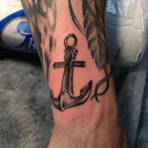 #tattoo #blackandgrey #anchor