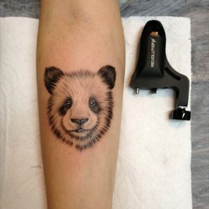 #tattoo #blackandgrey #panda