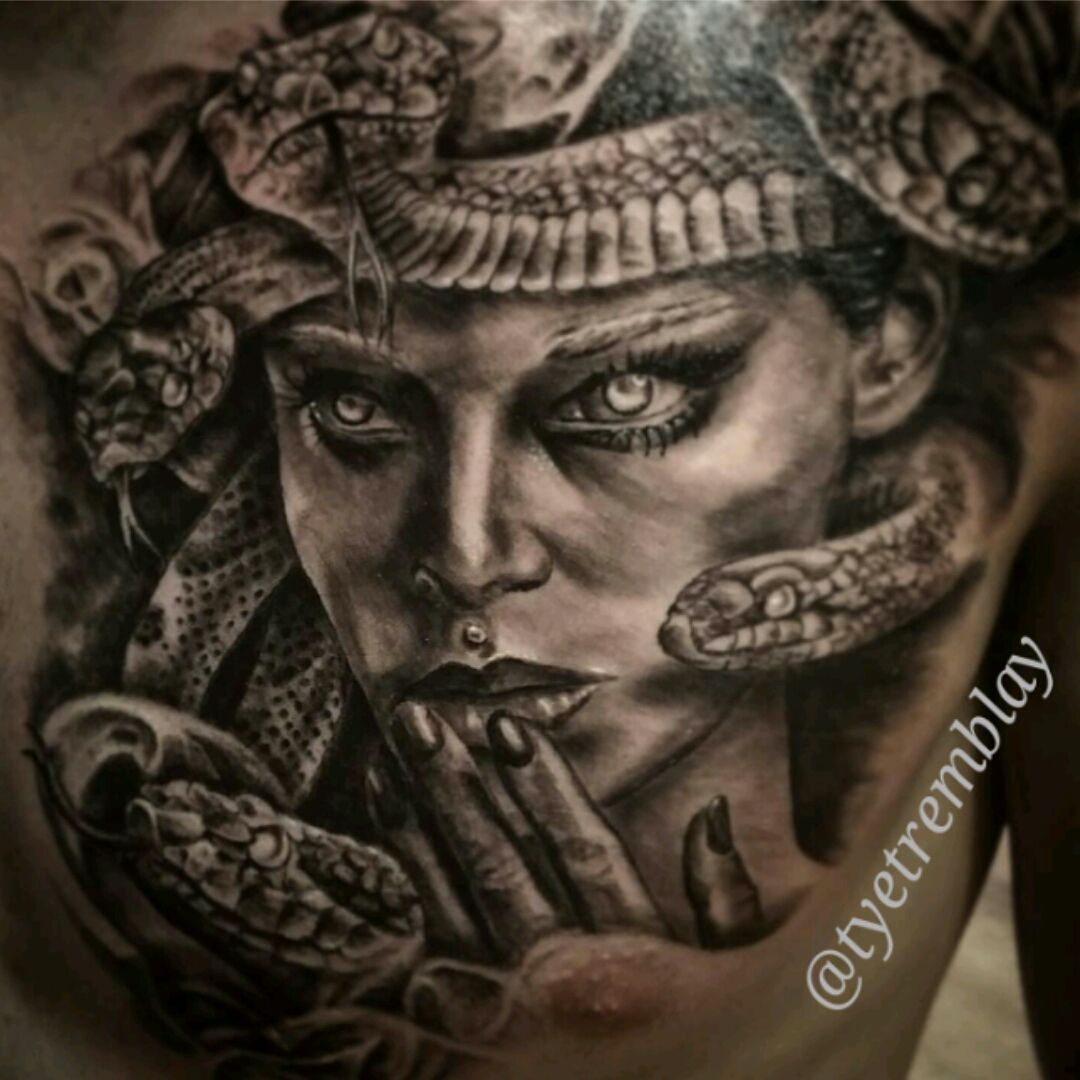 What is the meaning of Medusa tattoo Our 20 Gorgon tattoo ideas to inspire  you