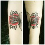 #tattoo #roses #oldschool #red #black #tattoolifestyle #tattooaddict