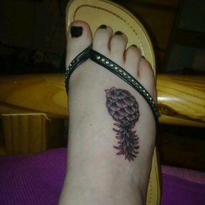 Pineapple to foot😀😀