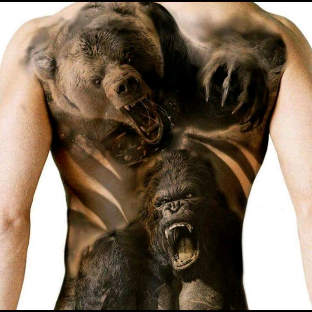15 Unique Gorilla Tattoo Designs You Will Have to See