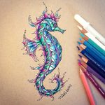 Sea horse By Nikky Beth 😍