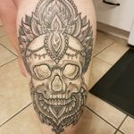Stirling skull Tattoo