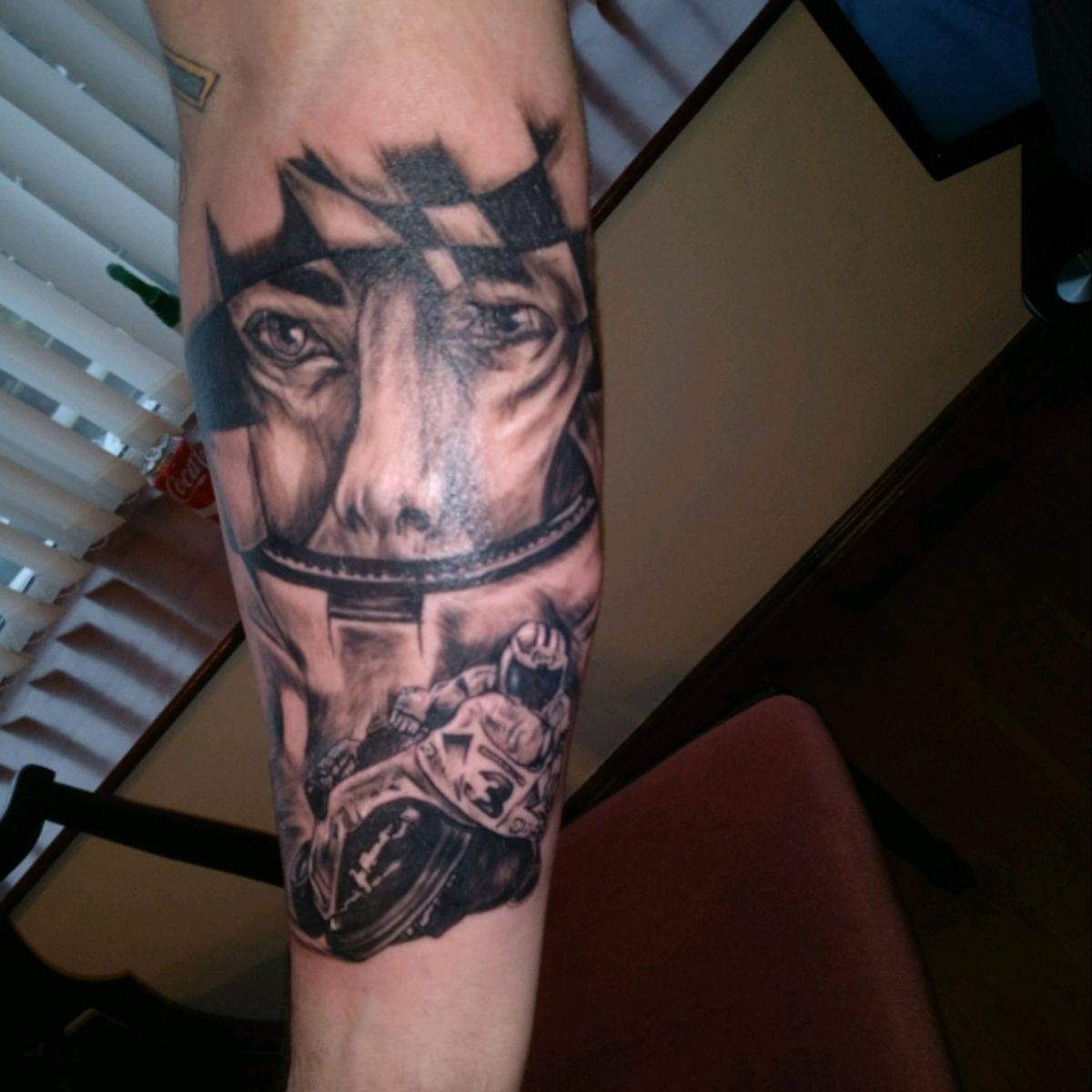 Tattoo uploaded by Davy NI'ink Customtattoos • Joey Dunlop tribute done ...