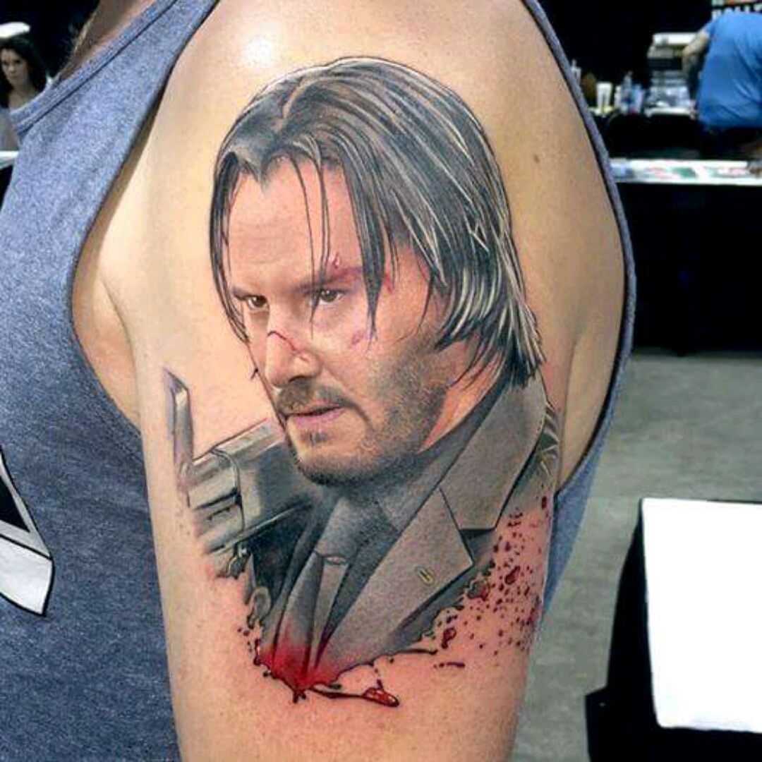 Discover more than 68 john wick tattoo on back latest vova.edu.vn