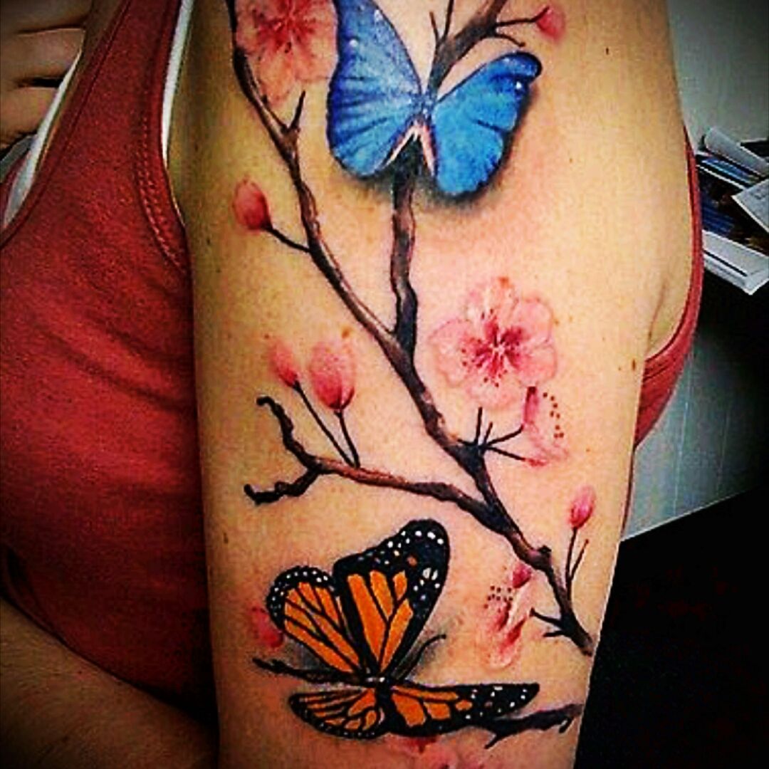 Temporary Tattoo Butterfly  Etsy