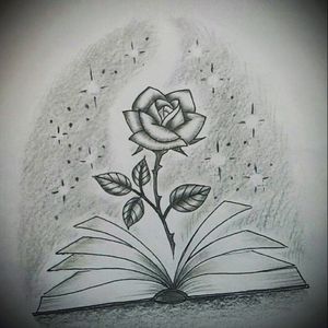 #book #rose