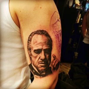 #VitoCorleone#TheGodfather#mafia#blackandgrey#marlonbrando