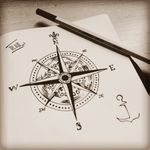 Compass drawing #compass