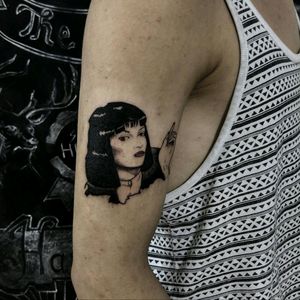 Mia! #tattoo #tattoos #tatts #portrait #portraittattoo