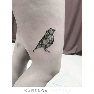 Book'n Bird instagram: @karincatattoo #book #bird #birdtattoo #smalltattoo #legtattoo #istanbultattoo #dövme #tattooedgirl #womantattoo #tattedgirls