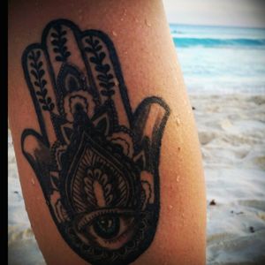 #tattoo #maodefatima #fatimahand #thehandoffatima #beachscene
