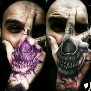 #mastodontetatu#bondstreet#skull#handskull#freehand#argentina#world#tattoo#ink#tattoodo