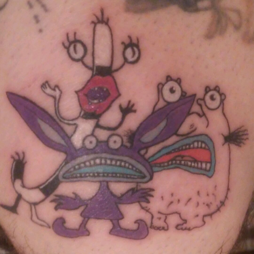 Shannon Carey on Twitter Ickis ahrealmonsters nickelodeon cartoons  tattoo httptcom5y9eFm6Vv  Twitter