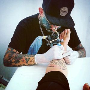 Viva a arte #andrealvestattooartist #andrealvestattoosp #electricink #electricinkbrasil #electricinkbr #tattoo #blackcatmagazine #tatuagem #artistasbrasileiros #Tattoodo