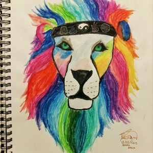 #lion #animal #tattoosketch  #drawing #draw #lionking #lionhead #bigcat