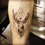 #dotwork #tattoo #deer ☺
