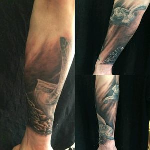 My right arm, still work to do on it^^