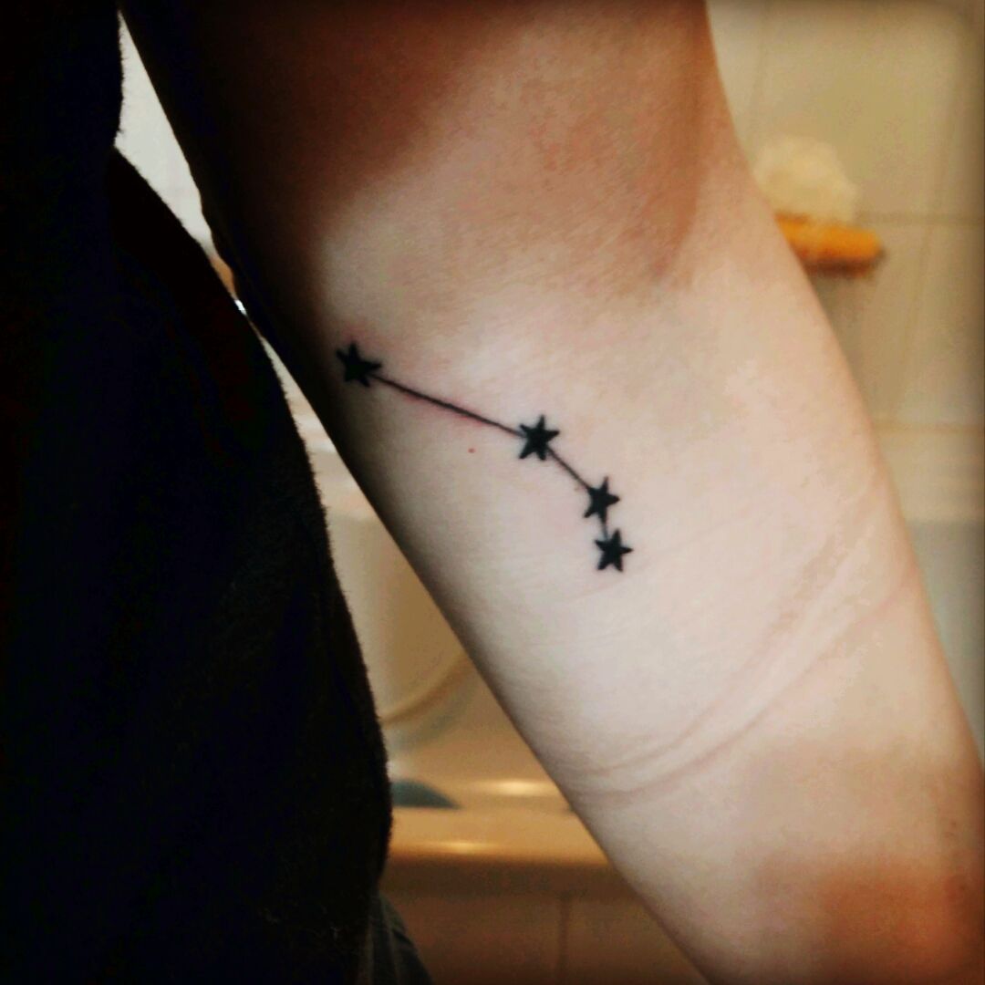 Tattoo uploaded by Valentina • #constellation #aries #dad • Tattoodo
