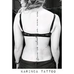 "Dove c'è volontà, c'è una via" Instagram: @karincatattoo #italian #italy #tattoo #backtattoo #writingtattoo #scripttattoo #womantattoo #girltattoo #tattedgirl #tattooedgirls #karincatattoo