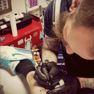 My friend and tattoo artist #bastianteeuwen tattoo