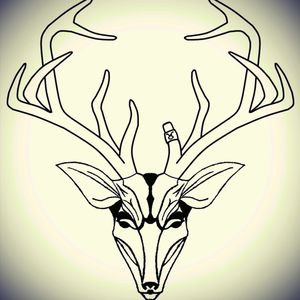Deer head Sketch