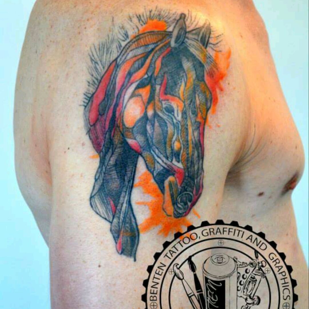 Need advice about covering up my horse tattoo  rtattooadvice