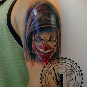 #tattoo #chemnitz #tattoostudio #bententattoo #tattoochemnitz #tattoos #tattooer #ink #inked #inkedup #friedrichbenzler #tattooed #clowntattoo