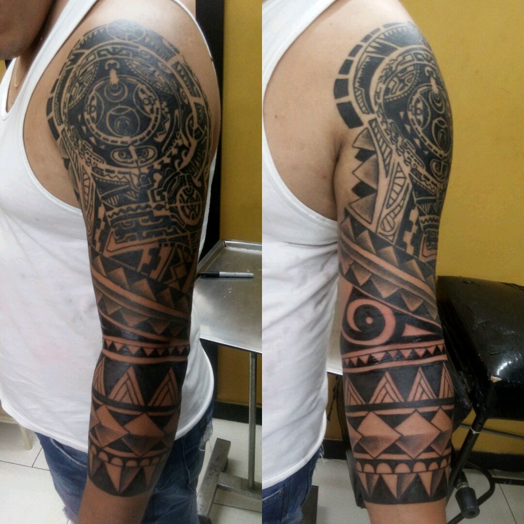 Tattoo uploaded by Víctor López  maori maoristyle tattoo tattooart  tattooartist brazo hombro upperarm shoulde Colombiatattoo colombian   Tattoodo