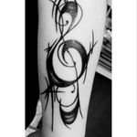 First tattoo #music #Black