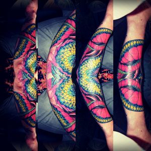 Dragon tattoo #SeanMilnes #adventuretattoos #adventuretattoo #keighley #tattoo #inkedadventure #dragontattoo #dragon #japanesesleeve #japanesetattoo